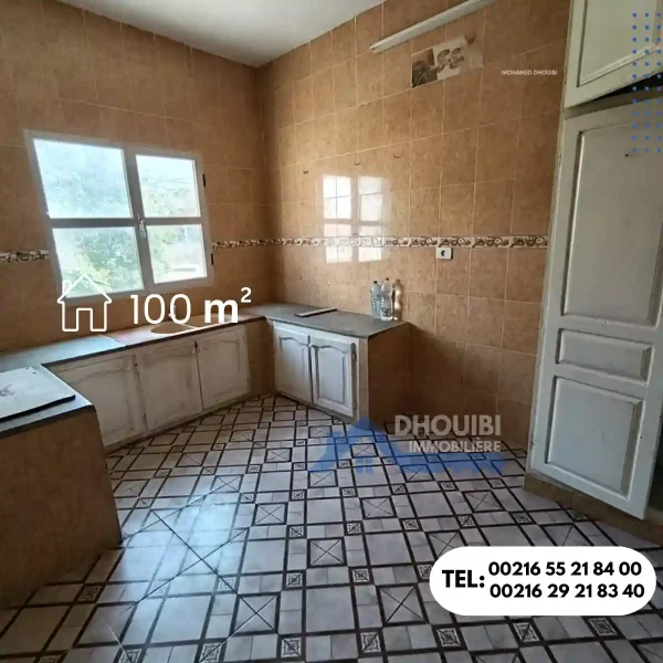 Maison-Garage-2 étages supérieurs + Studio a vendre a kairouan - Image 11