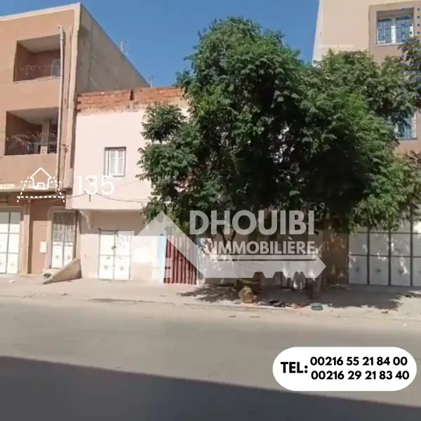 Maison a vendre mansoura -  دار وعلوي + ڨراج للبيع – المنصورة