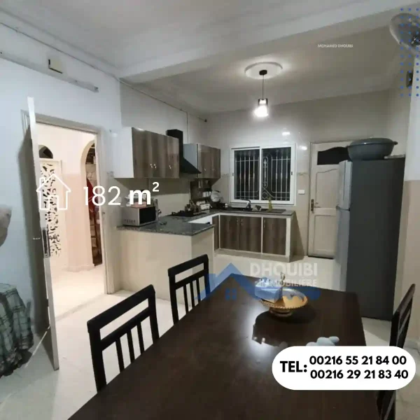 Manar kairouan villa style americain a vendre 182 metre - Image 4