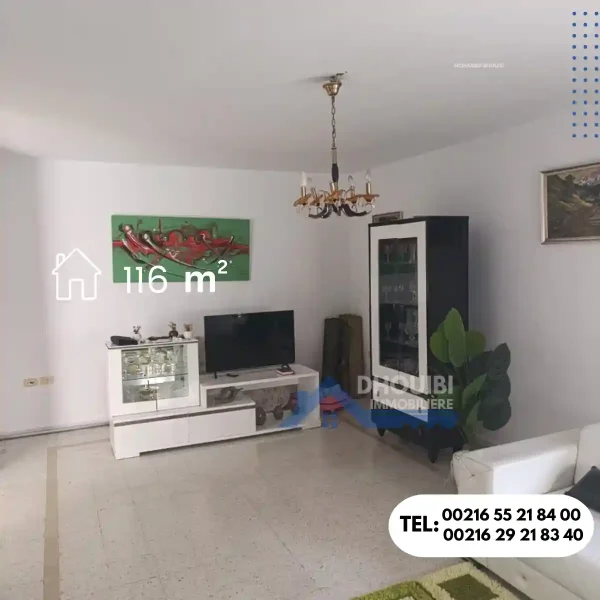 Sousse : Appartement a vendre s+2 7ay riath - Image 10