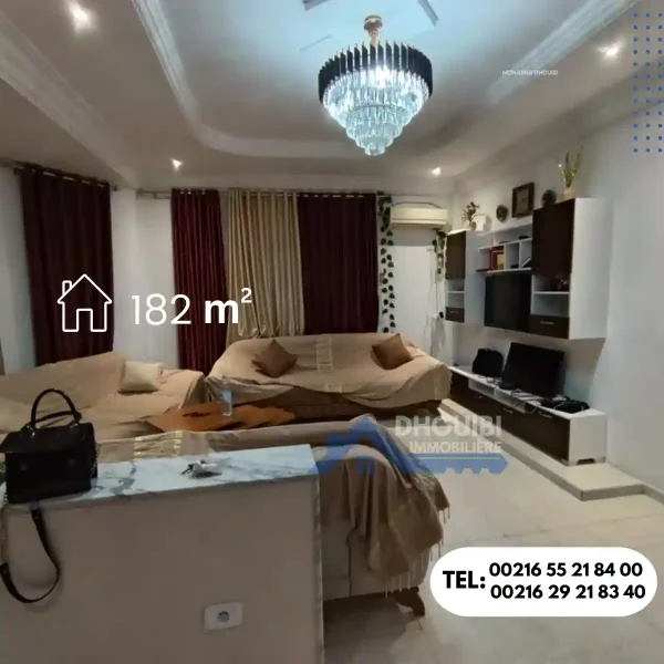 Manar kairouan villa style americain a vendre 182 metre - Image 6